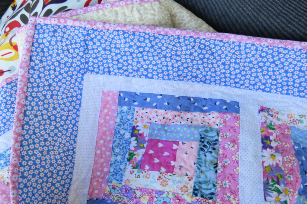 The quilt border and binding.