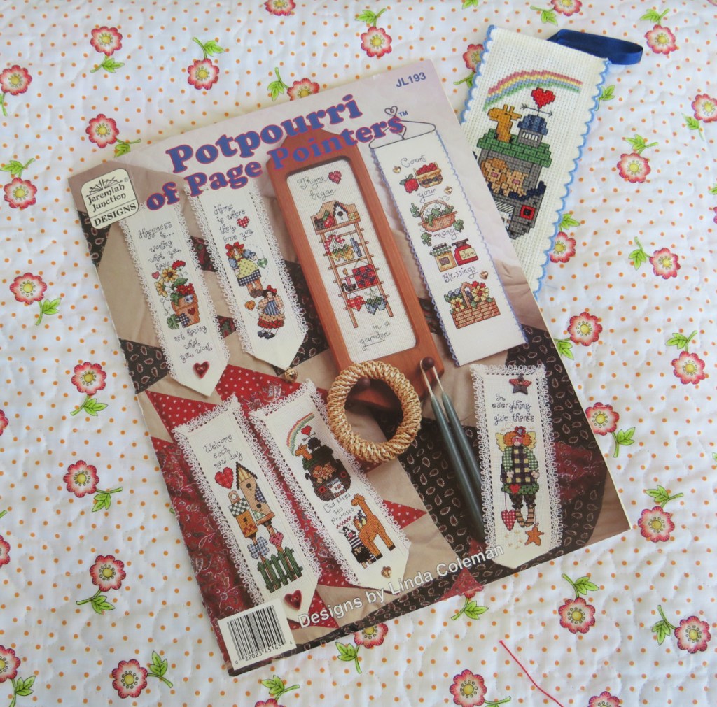 Cross stitch leaflet