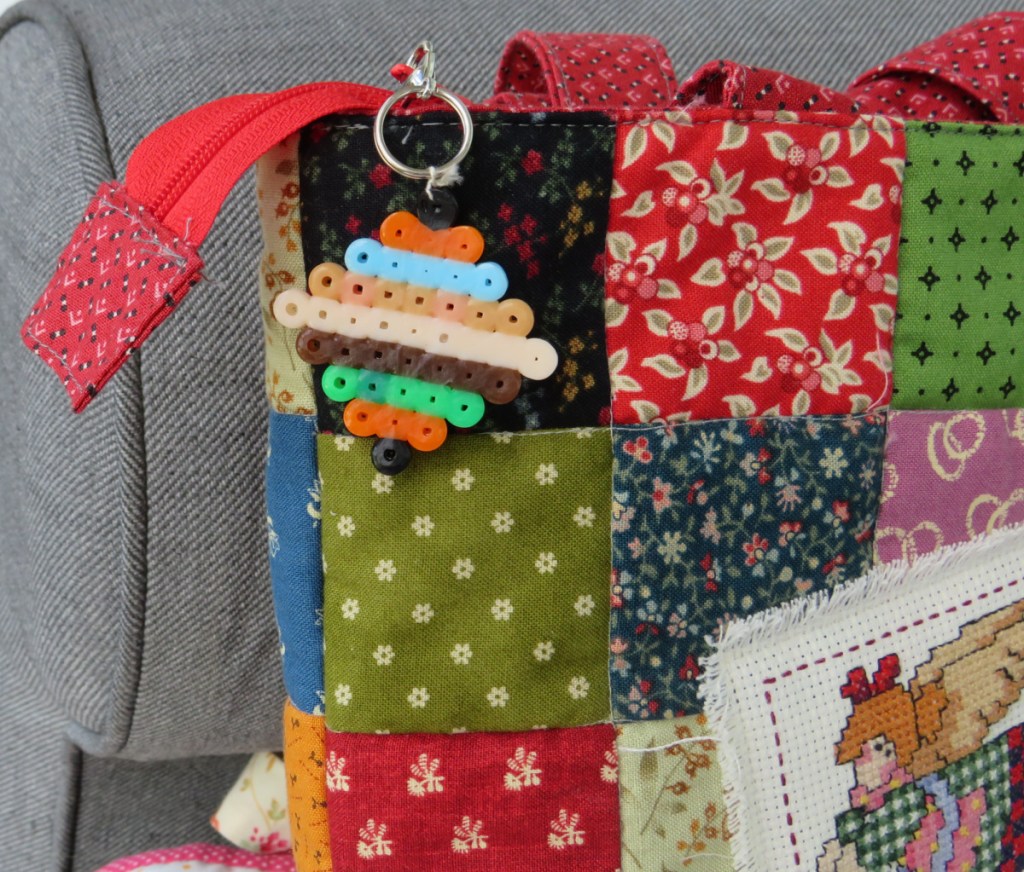 Zipper pull on Angel Project Bag