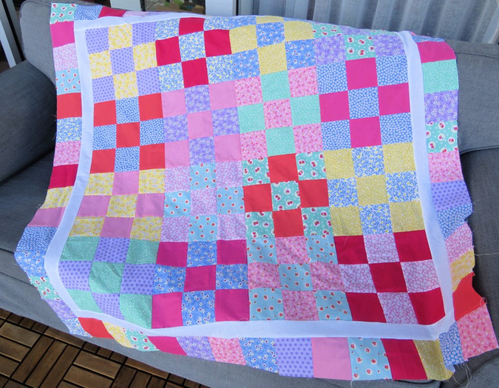 the finished quilt top