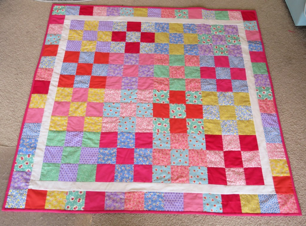 Nine Patch Quilt –&nbsp;finished